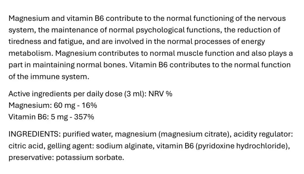 VIOLA Paris Magnesium + Vitamin B6 (90 ml)
