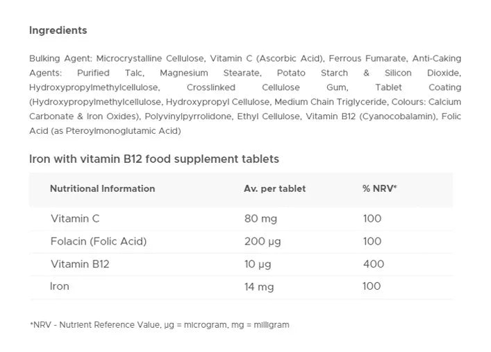 Vitabiotics Ultra Iron (30 Tablets)