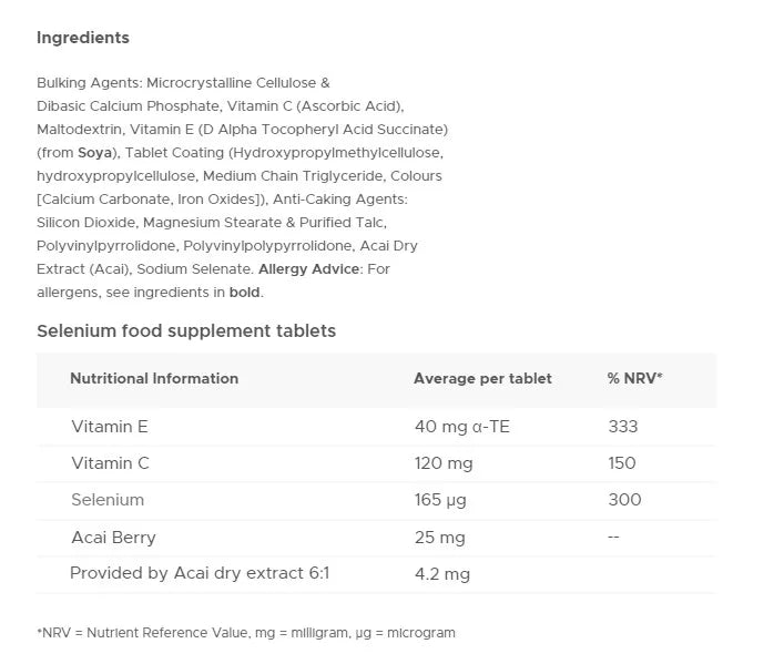 Vitabiotics Ultra Selenium (30 Tablets)