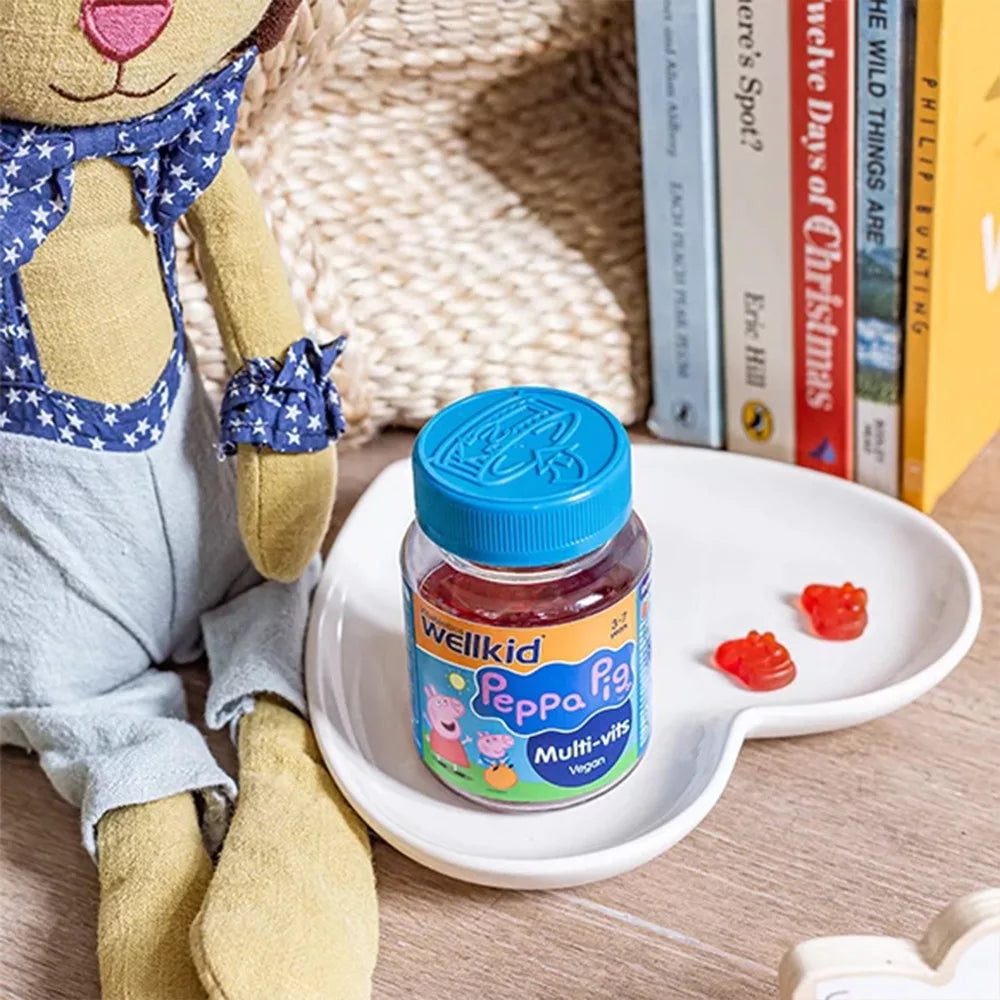 Vitabiotics Wellkid Peppa Pig Multi-Vits (30 Gummies, Strawberry)