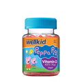 Vitabiotics Wellkid Peppa Pig Vitamin D 400 IU (30 Gummies, Strawberry Pouch)