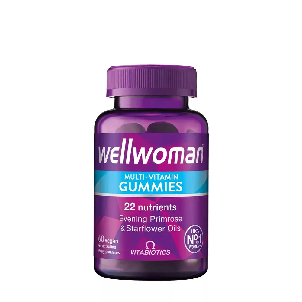 Vitabiotics Wellwoman Gummies (60 Gummies, Berry)