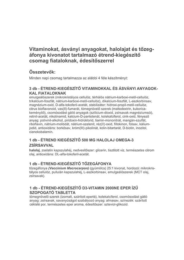 Vitaking 365 Multivitamin Teen Pack (30 Packs)