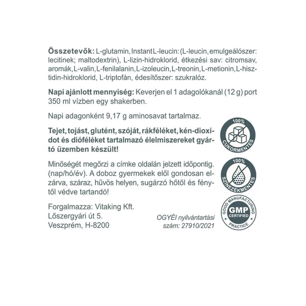 Vitaking Amino Acid Complex (300 g, Lemon)