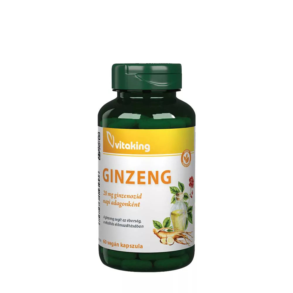 Vitaking Ginseng Extract 100 mg (60 Capsules)