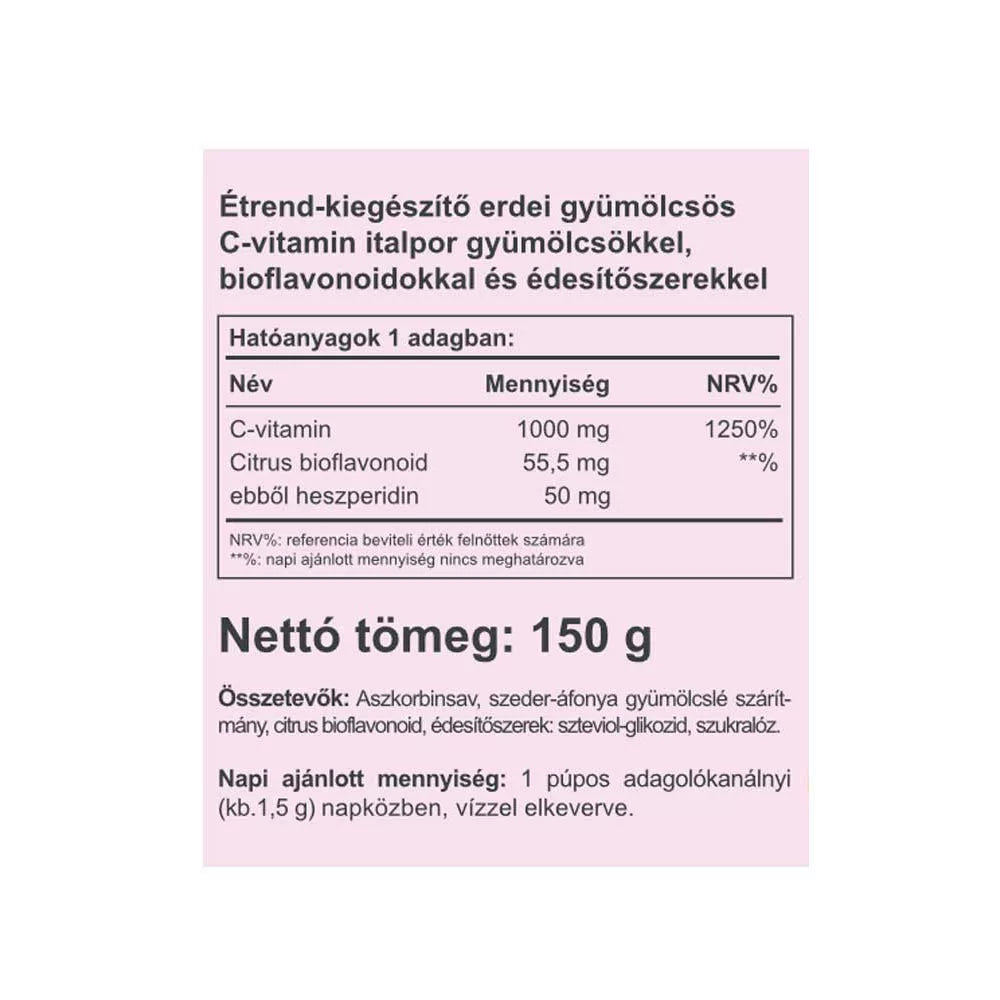 Vitaking Instant Supreme Vitamin C Powder (150 g, Blackberry)