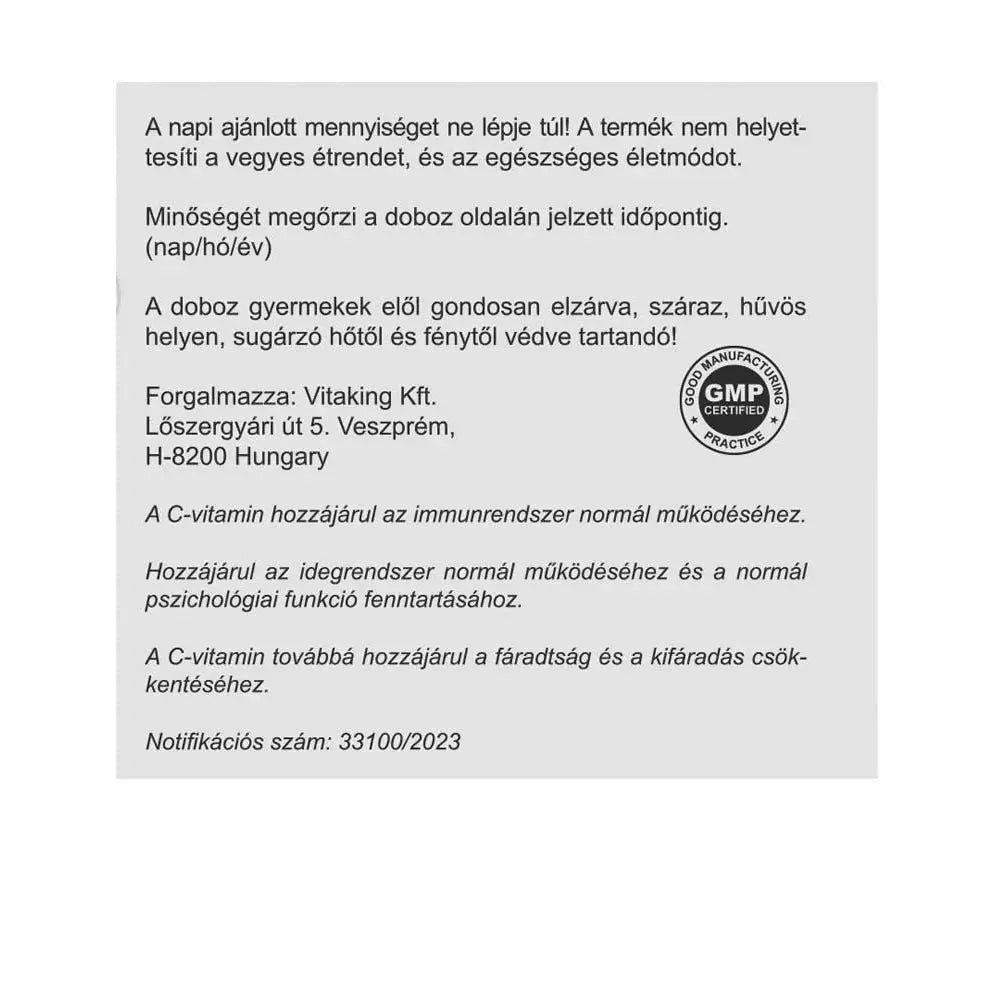 Vitaking Instant Supreme Vitamin C Powder (400 g, Dragon Berry)