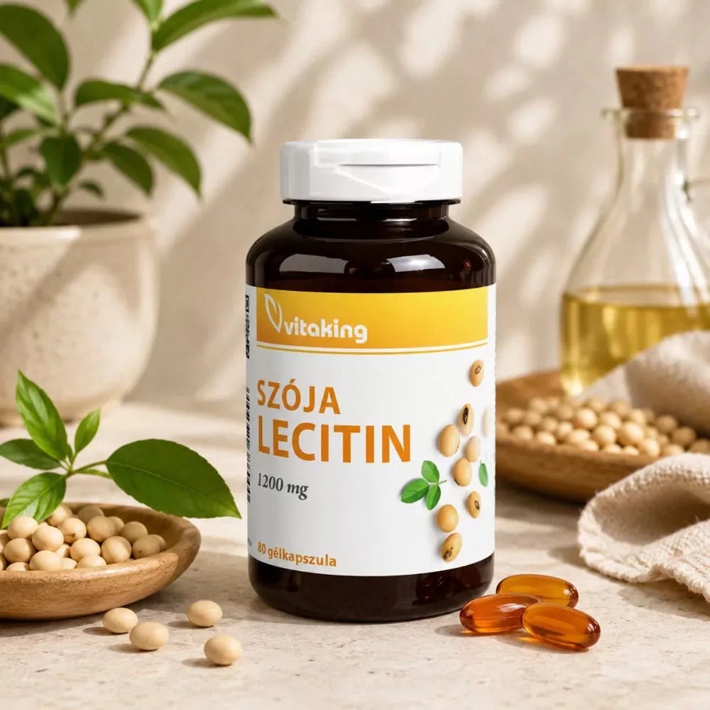 Vitaking Soy Lecithin 1200 mg (80 Softgels)