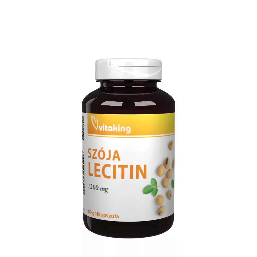 Vitaking Soy Lecithin 1200 mg (80 Softgels)