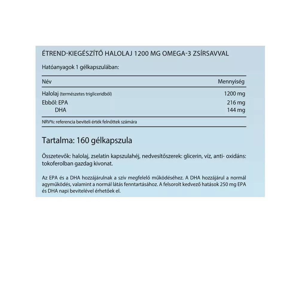 Vitaking Omega-3 1200 mg (160 gel capsules)