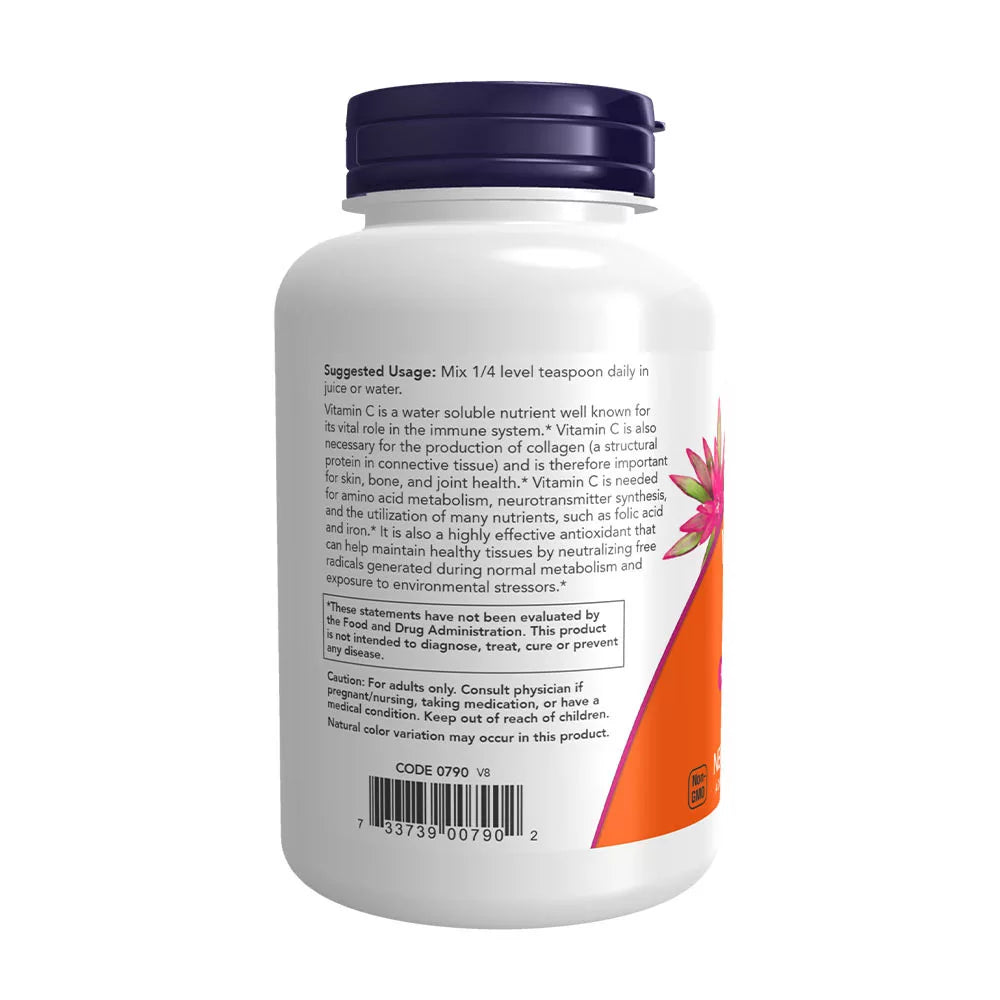 Now Foods Vitamin C Crystals Powder (227 g)
