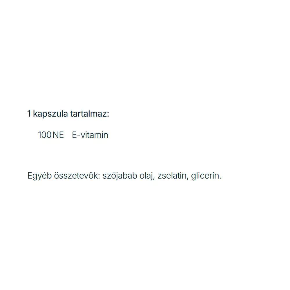 CaliVita Vitamin E (100 Softgels)