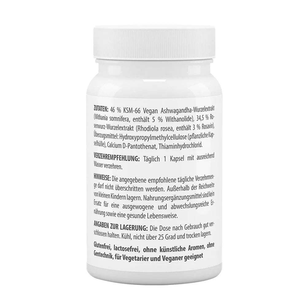 Vitaworld Ashwagandha Rose Root Complex (60 Caps)