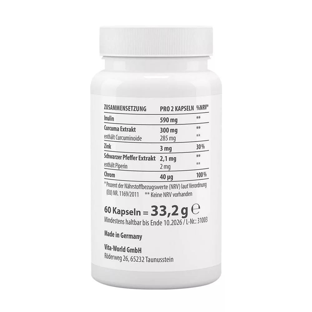 Vitaworld Blood Sugar Balance (60 Capsules)