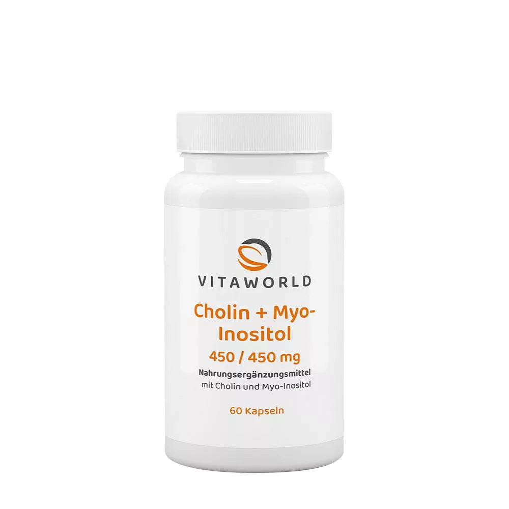 Vitaworld Choline + Inositol 450/450 mg (60 Capsules)