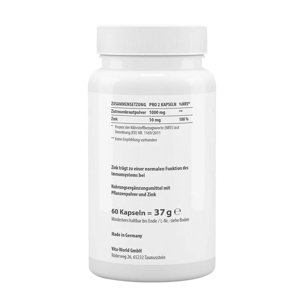 Vitaworld Cistus 500 (60 Capsules)