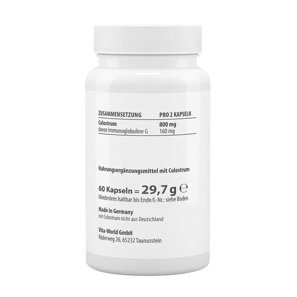 Vitaworld Colostrum 400 mg (60 Capsules)