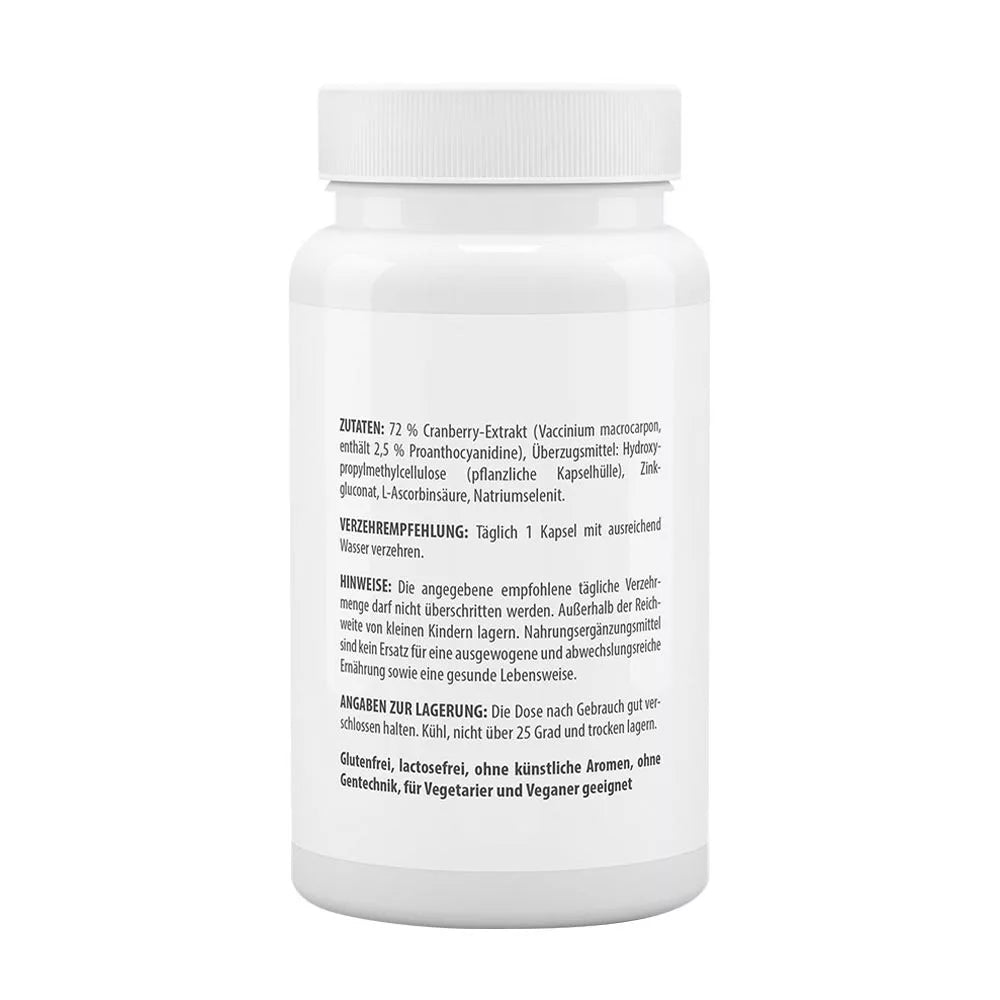 Vitaworld Cranberry Vit C + Selenium + Zinc (60 Capsules)