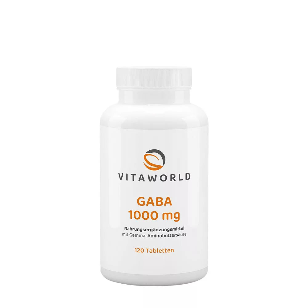 Vitaworld GABA 1000 mg (120 Tablets)