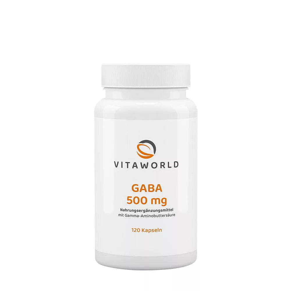 Vitaworld GABA 500 mg (120 Capsules)