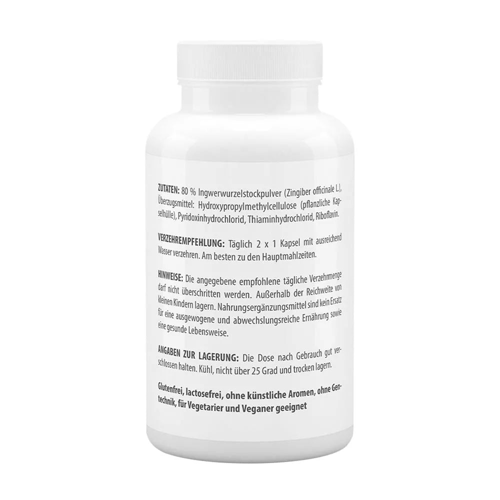Vitaworld Ginger 500 mg (120 Capsules)