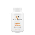 Vitaworld Ginger 500 mg (120 Capsules)