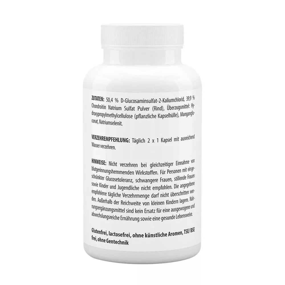 Vitaworld Glucosamine 500 + Chondroitin 400 (100 Capsules)