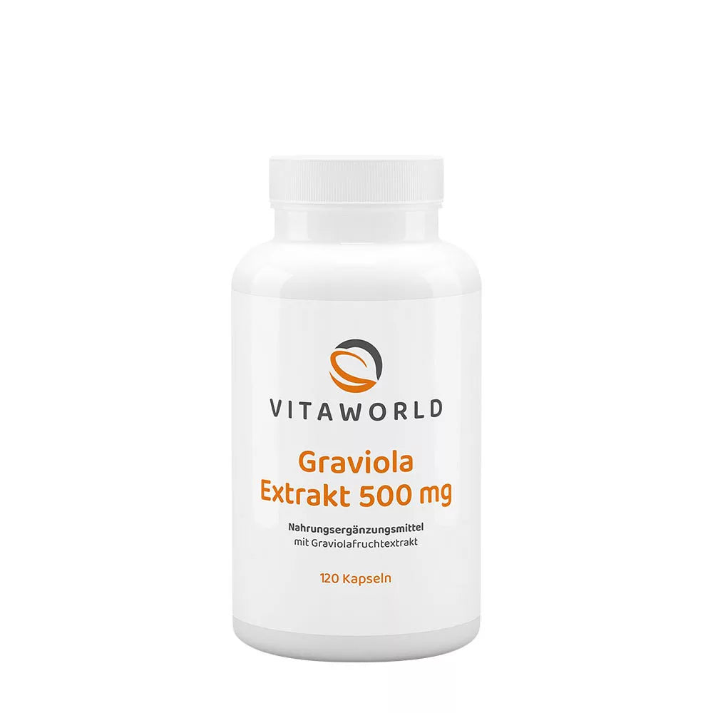 Vitaworld Graviola extract 500 mg (120 Capsules)