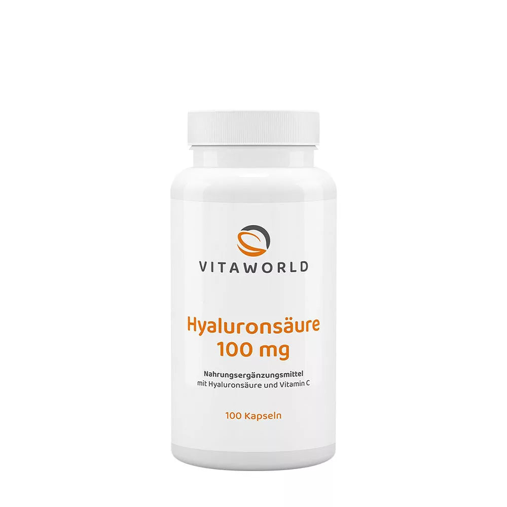Vitaworld Hyaluronic Acid 100 mg (100 Capsules)
