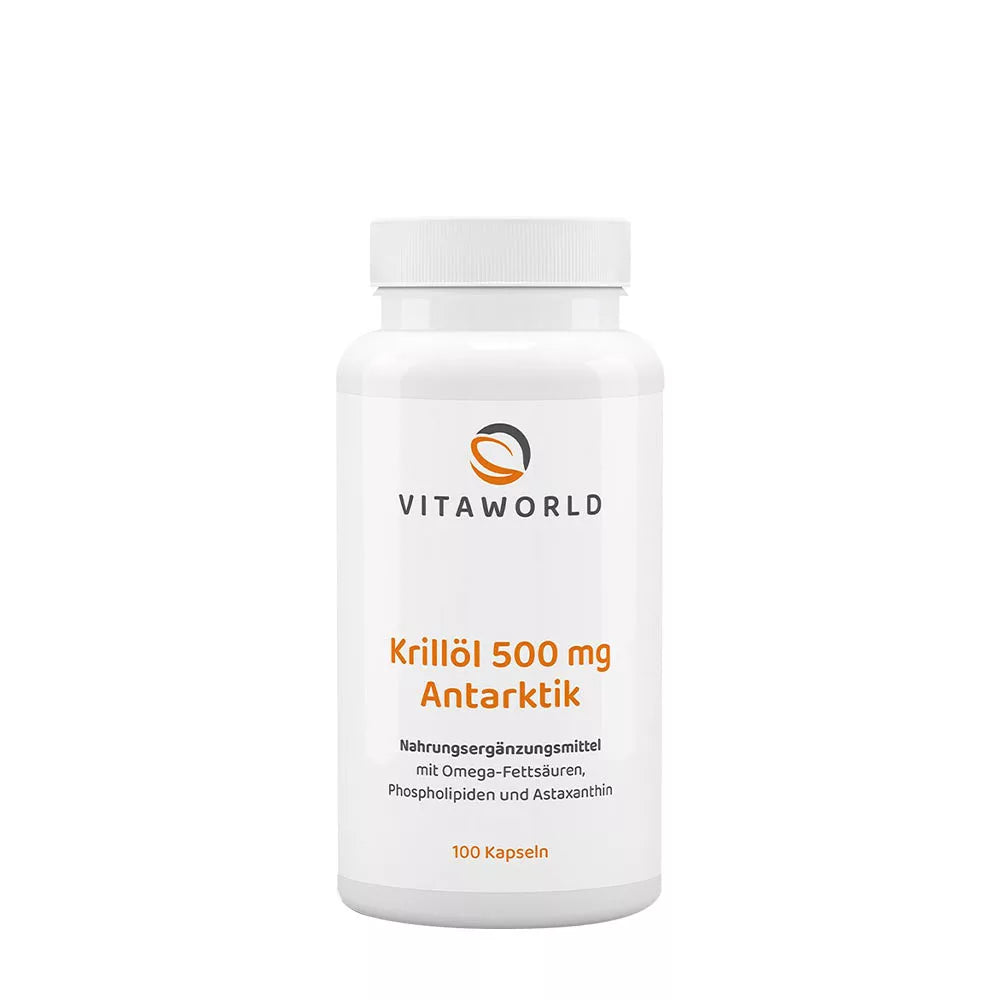 Vitaworld Krill Oil Antarctica 500 mg (100 Capsules)