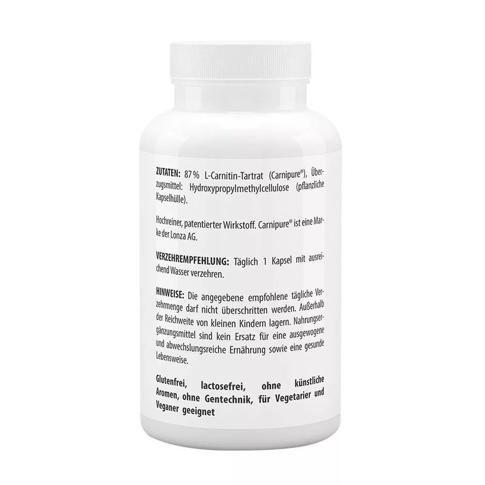 Vitaworld L-carnitine 500 mg (100 Capsules)