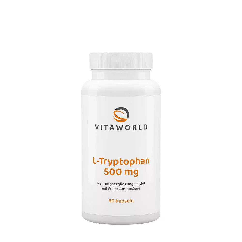 Vitaworld L-Tryptophan 500 mg (60 Capsules)