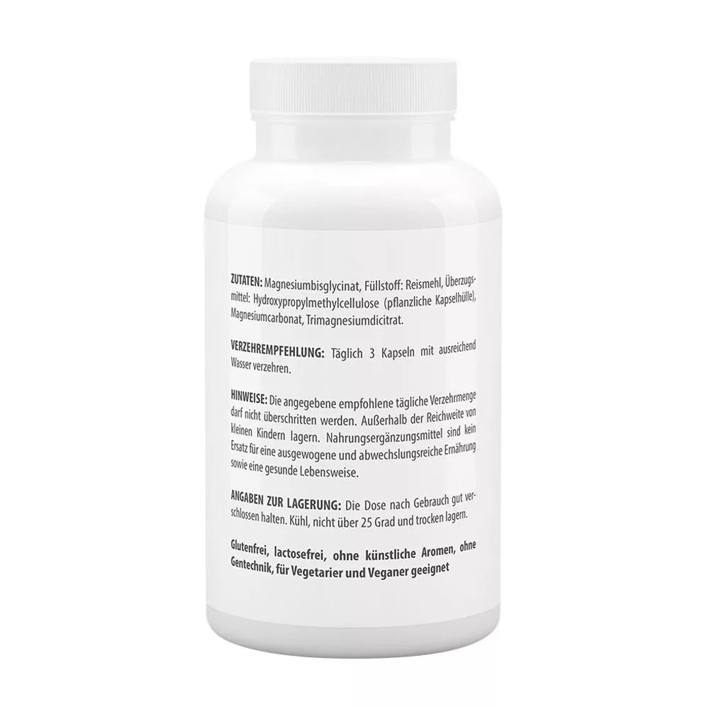 Vitaworld Magnesium bisglycinate plus (120 Capsules)