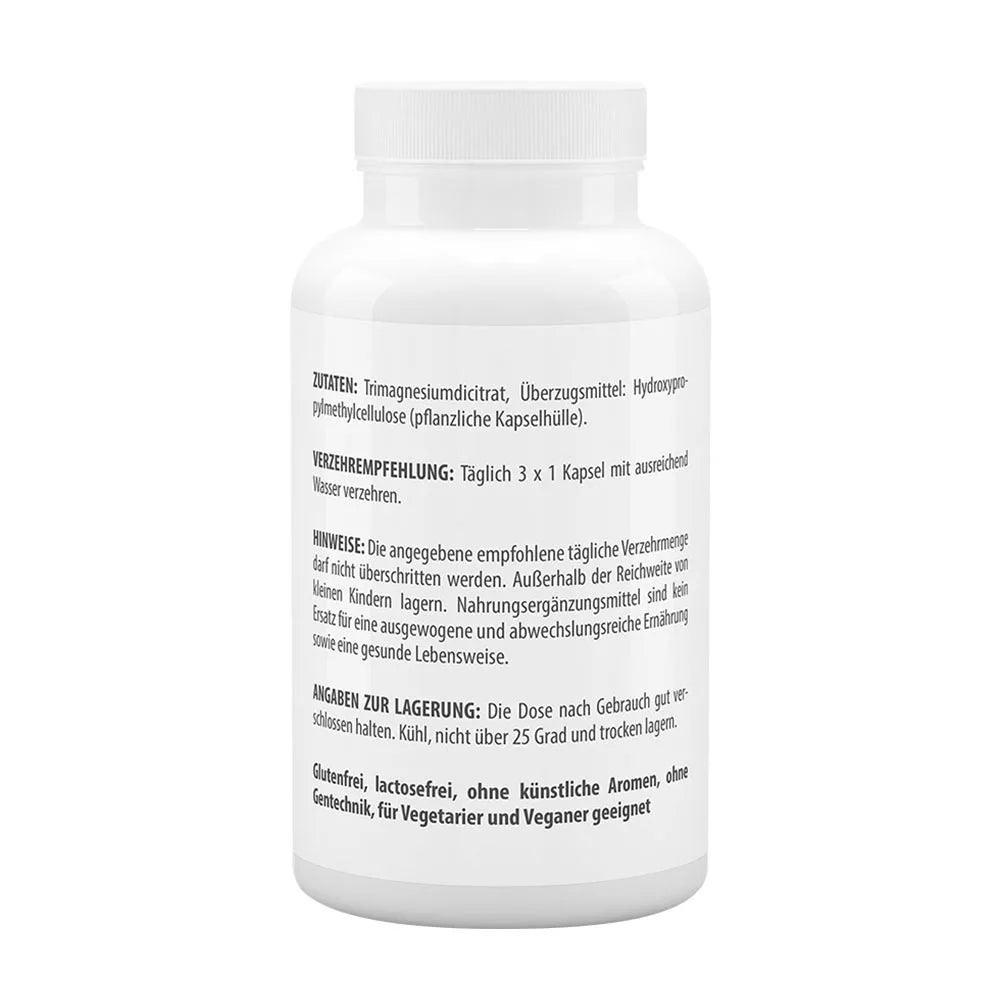 Vitaworld Magnesium Citrate 125 mg (120 Capsules)