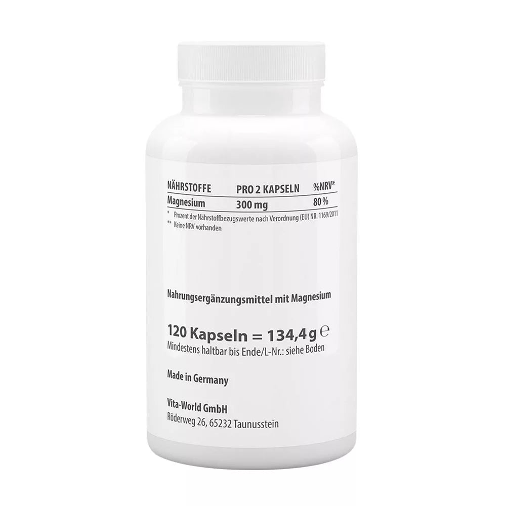Vitaworld Magnesium Malate 1000 mg (120 Capsules)
