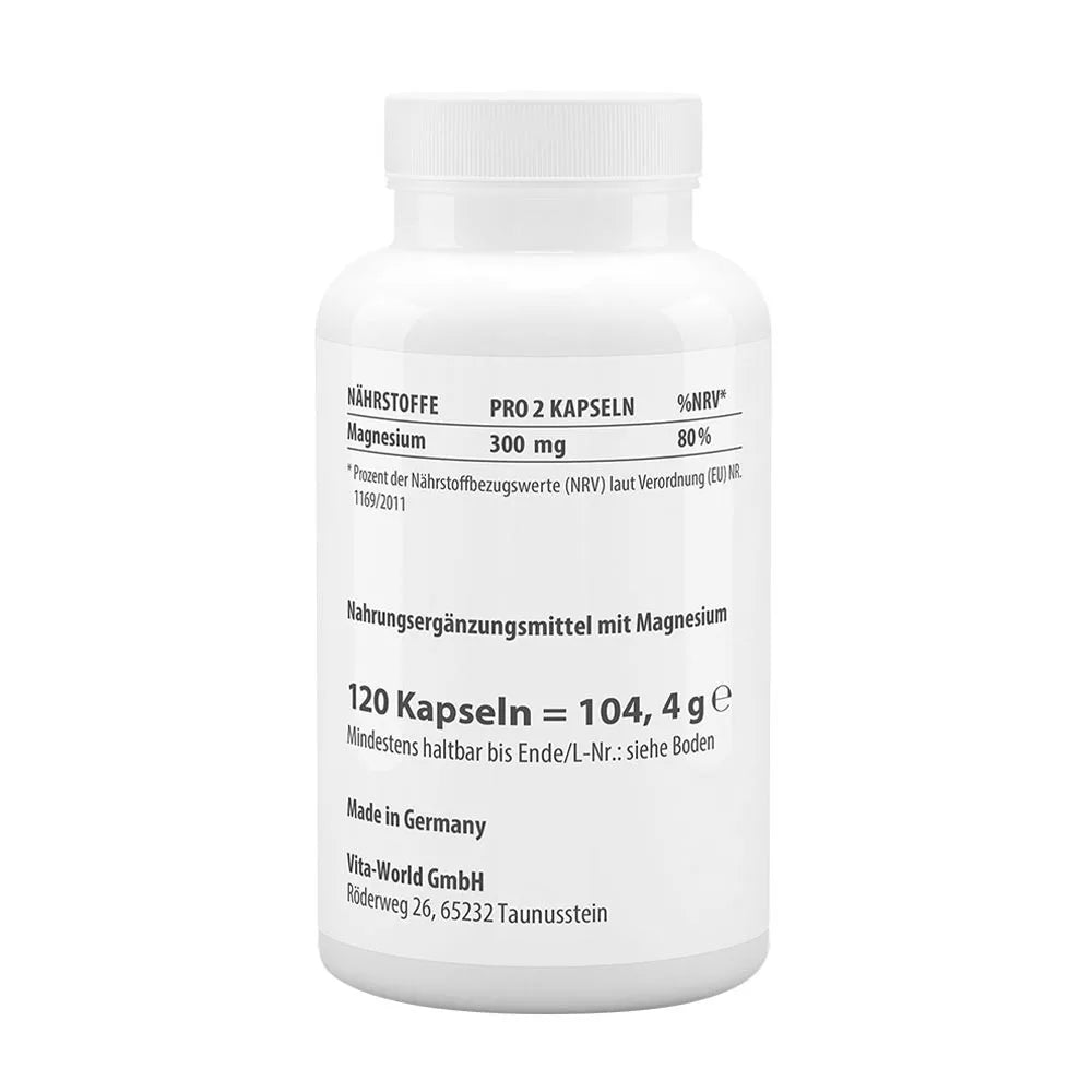 Vitaworld Magnesium Taurate (120 Capsules)