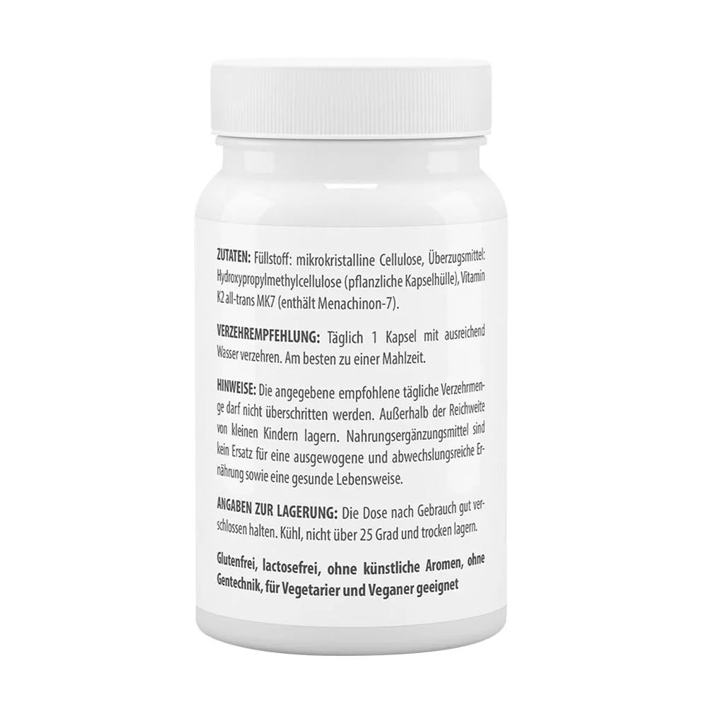 Vitaworld Menaquinone Vitamin K2 MK7 (60 Capsules)