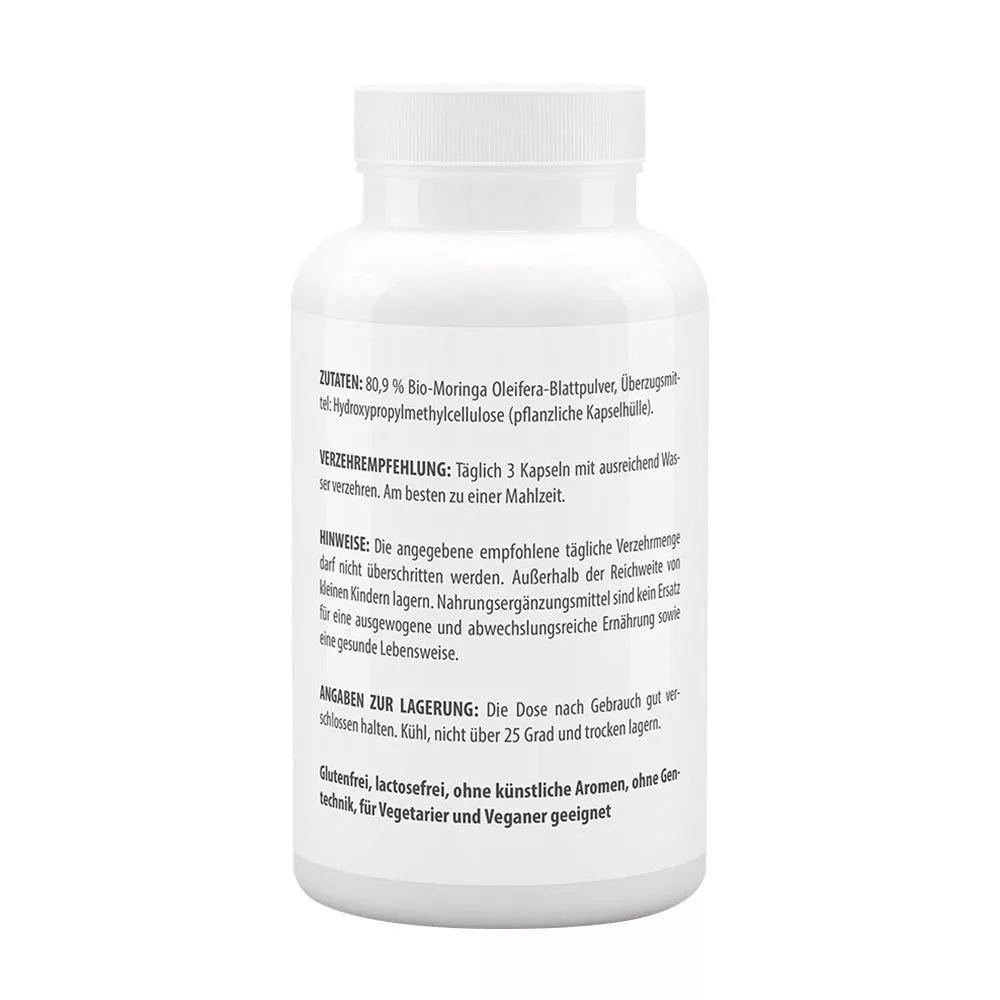 Vitaworld Moringa Oleifera 500 mg Organic (120 Capsules)