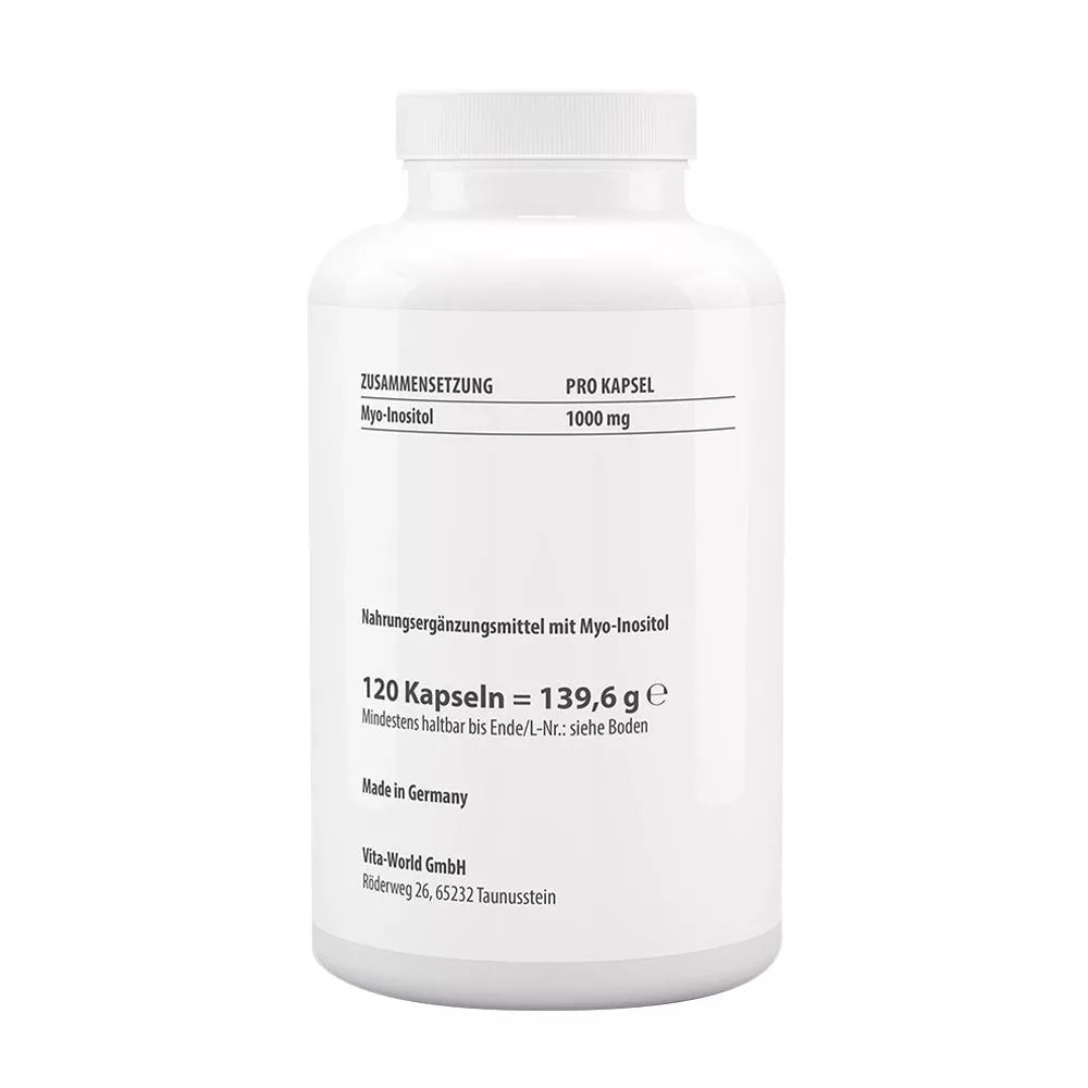 Vitaworld Myo-Inositol 1000 mg (120 Capsules)