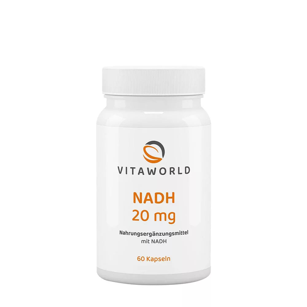 Vitaworld NADH 20 mg (60 Capsules)