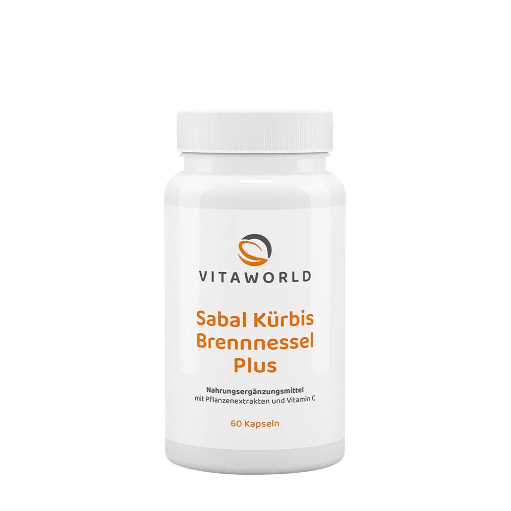 Vitaworld Sabal Pumpkin Nettle Plus (60 Capsules)