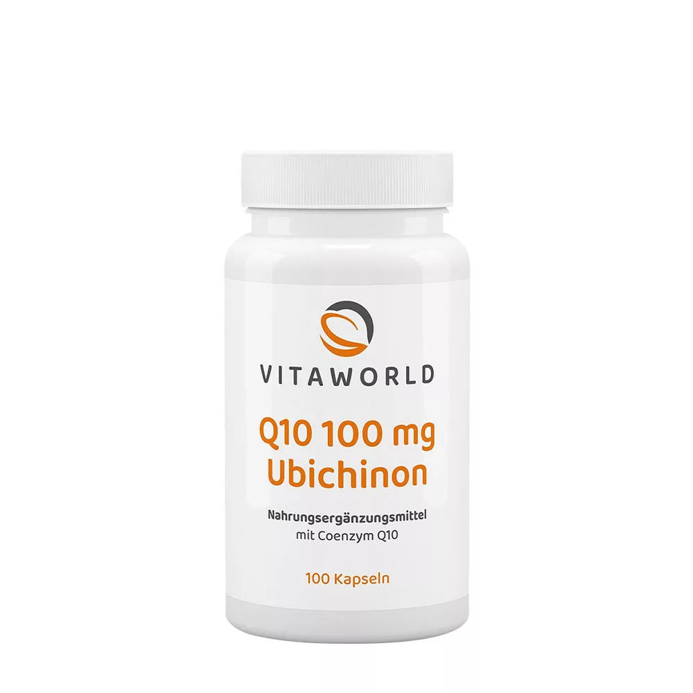 Vitaworld Q10 100 mg Ubichinon (100 Capsules)