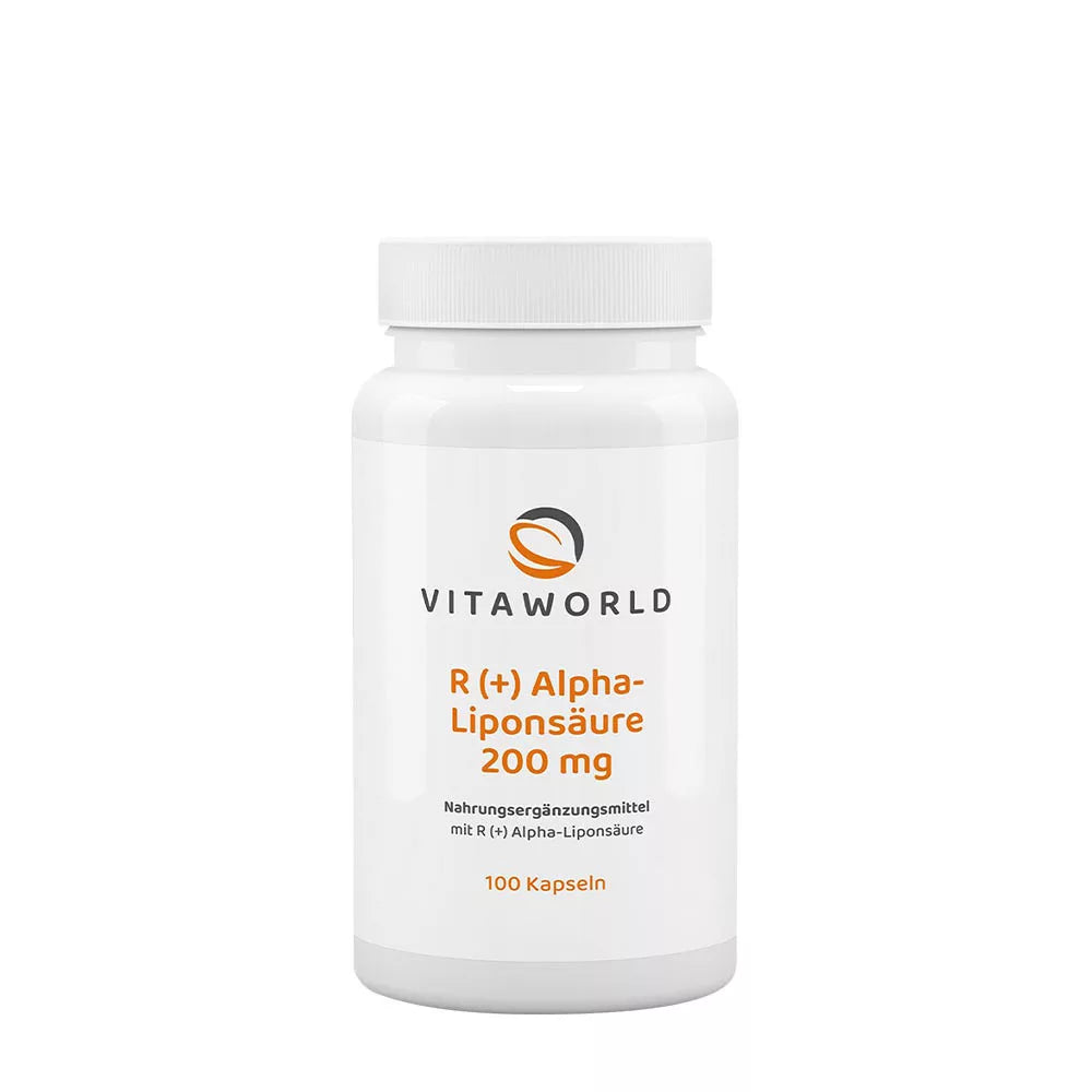 Vitaworld R (+) Alpha Lipoic Acid 200 mg (100 Capsules)