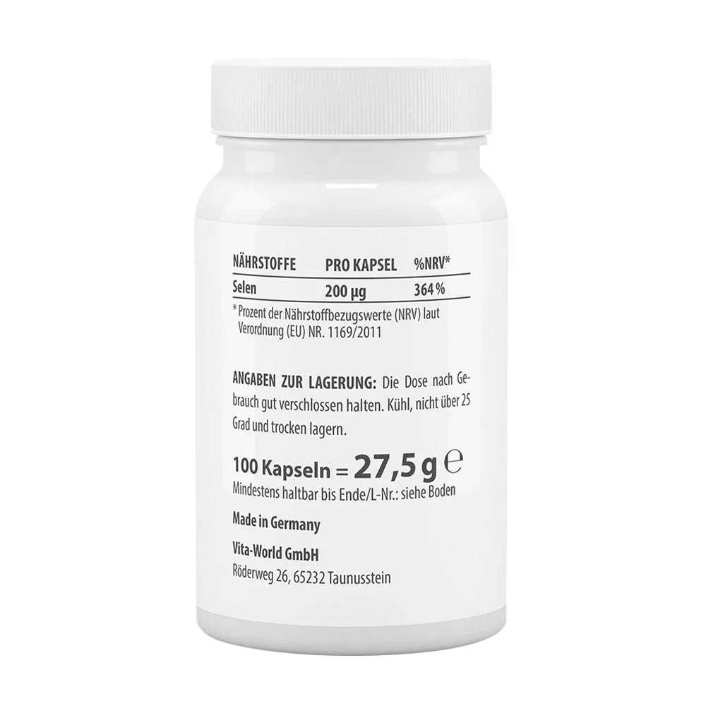 Vitaworld Selenium 200 mcg (100 Capsules)