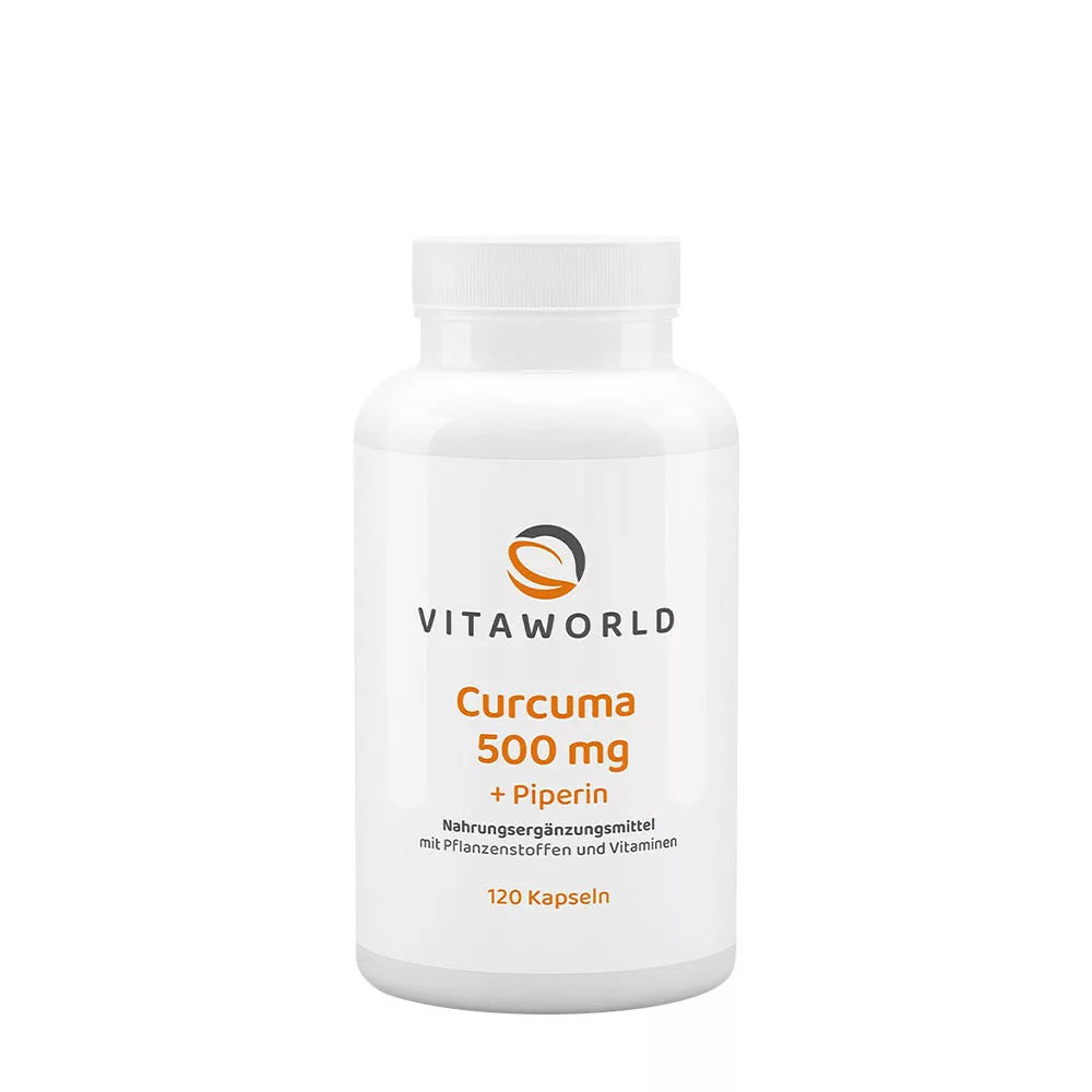 Vitaworld Turmeric 500 mg (120 Capsules)