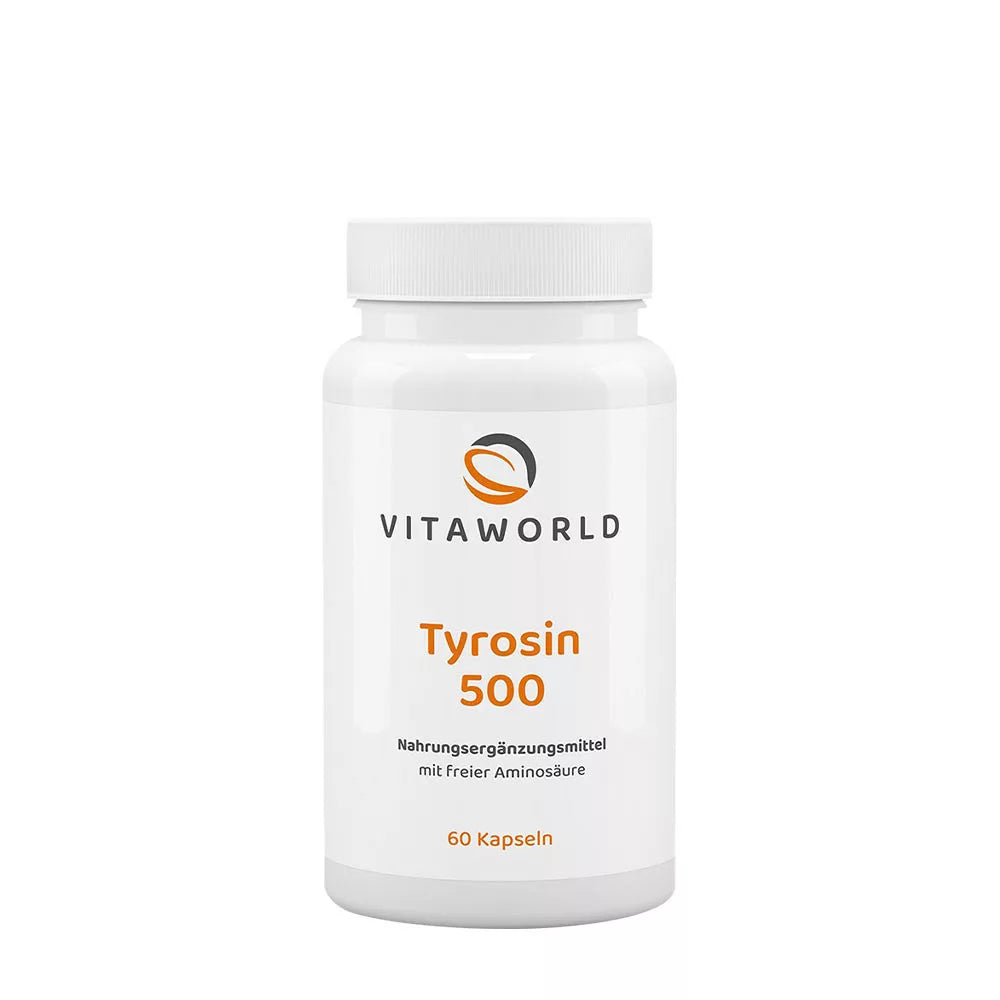 Vitaworld Tyrosine 500 mg (60 Capsules)