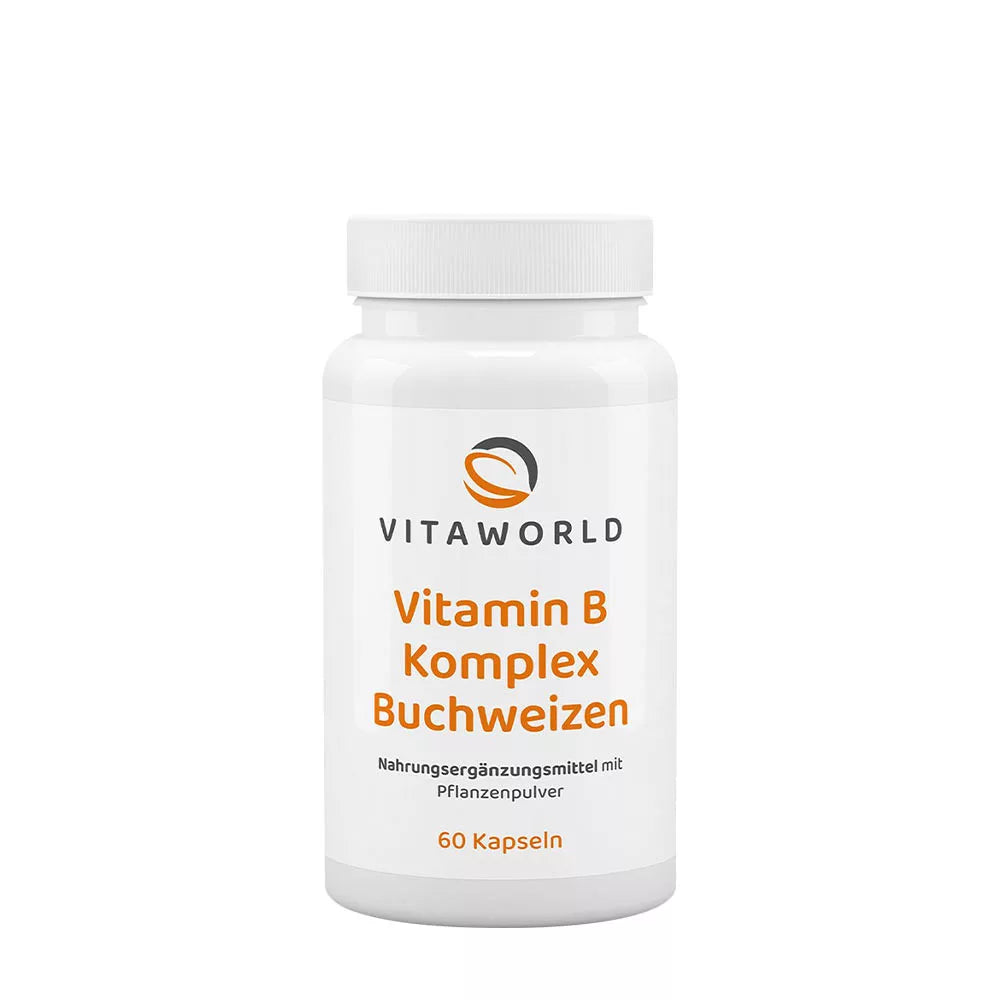 Vitaworld Vitamin B Complex Buckwheat (60 Capsules)