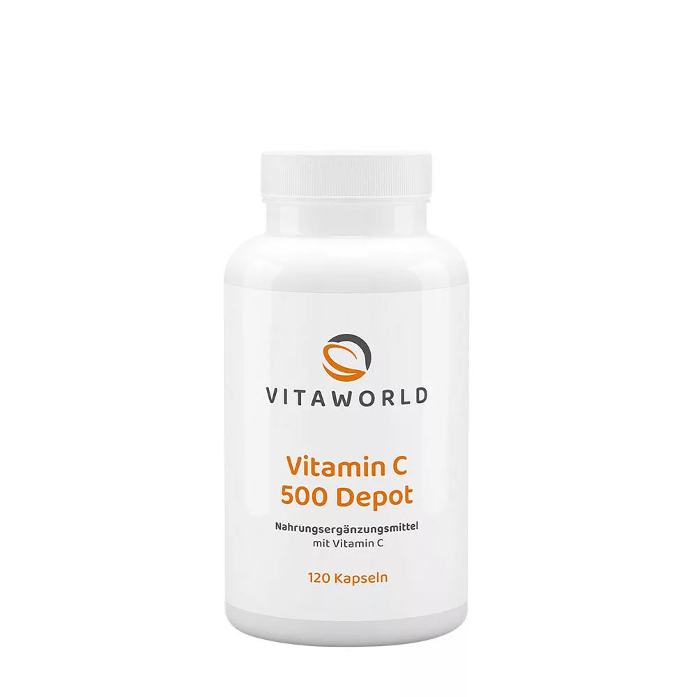 Vitaworld Vitamin C 500 Depot (120 Capsules)