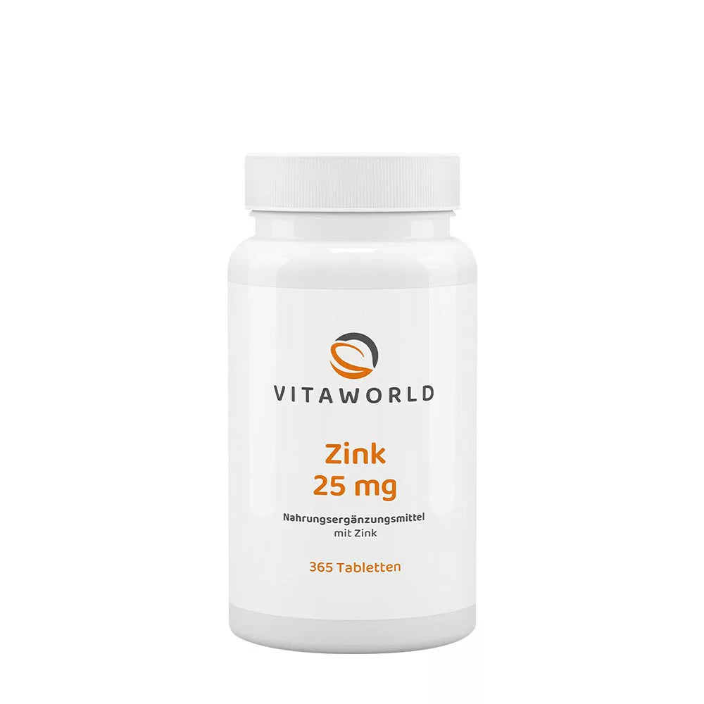 Vitaworld Zinc 25 mg (365 tablets)