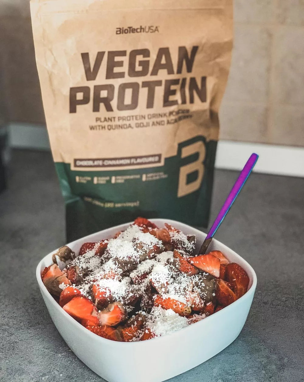 BioTechUSA Vegan Protein (500 g, Hazelnut)